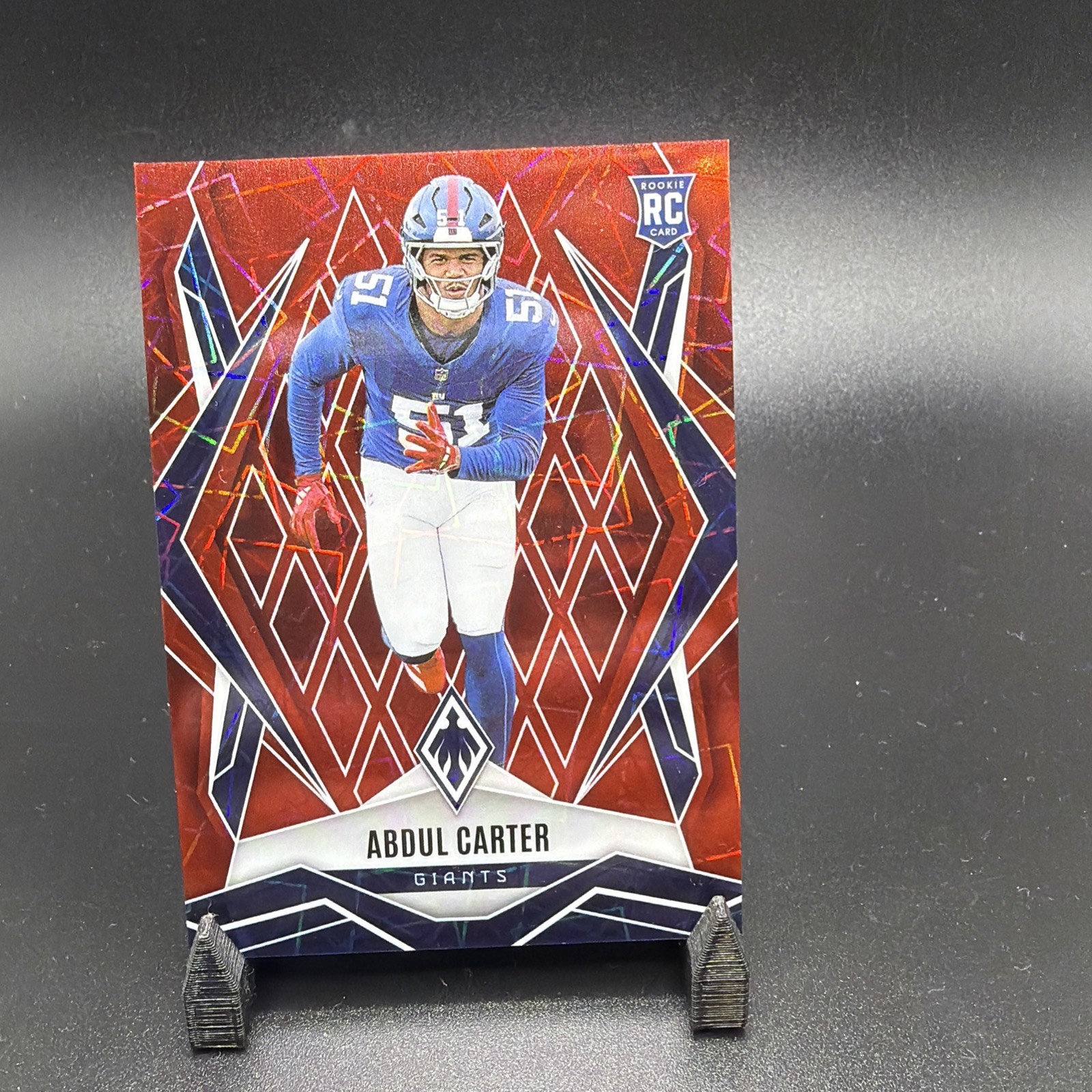 2025 Panini Phoenix - Rookies Abdul Carter #177 Red Lazer /199 (RC)