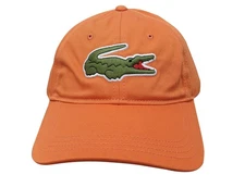 Lacoste Fango Contrast Strap And Oversized Crocodile Strapback Cap - OSFA