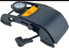 AA Zweizylinder Fußpumpe AA3350 - Reifenfüller für Autos Motorräder Fahrräder