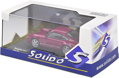 Solido Modellauto Maßstab 1:43 Porsche 964 RS 92 rot 1992 S4312902