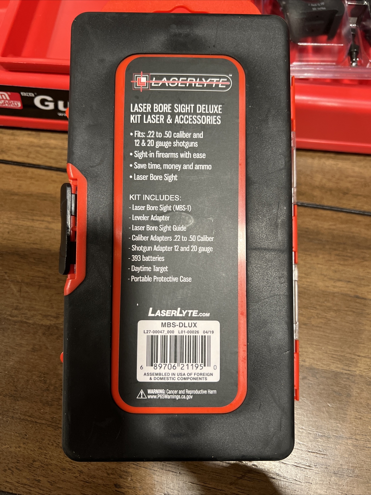 Laser Bore Sight Universal Kit for Shotguns, Rifles and Handg LaserLyte