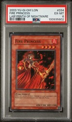 Fire Princess LON-034 Super Rare Unlimited Labyrinth of Nightmare