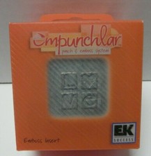 New Empunchlar Love Emboss Insert - EK Success