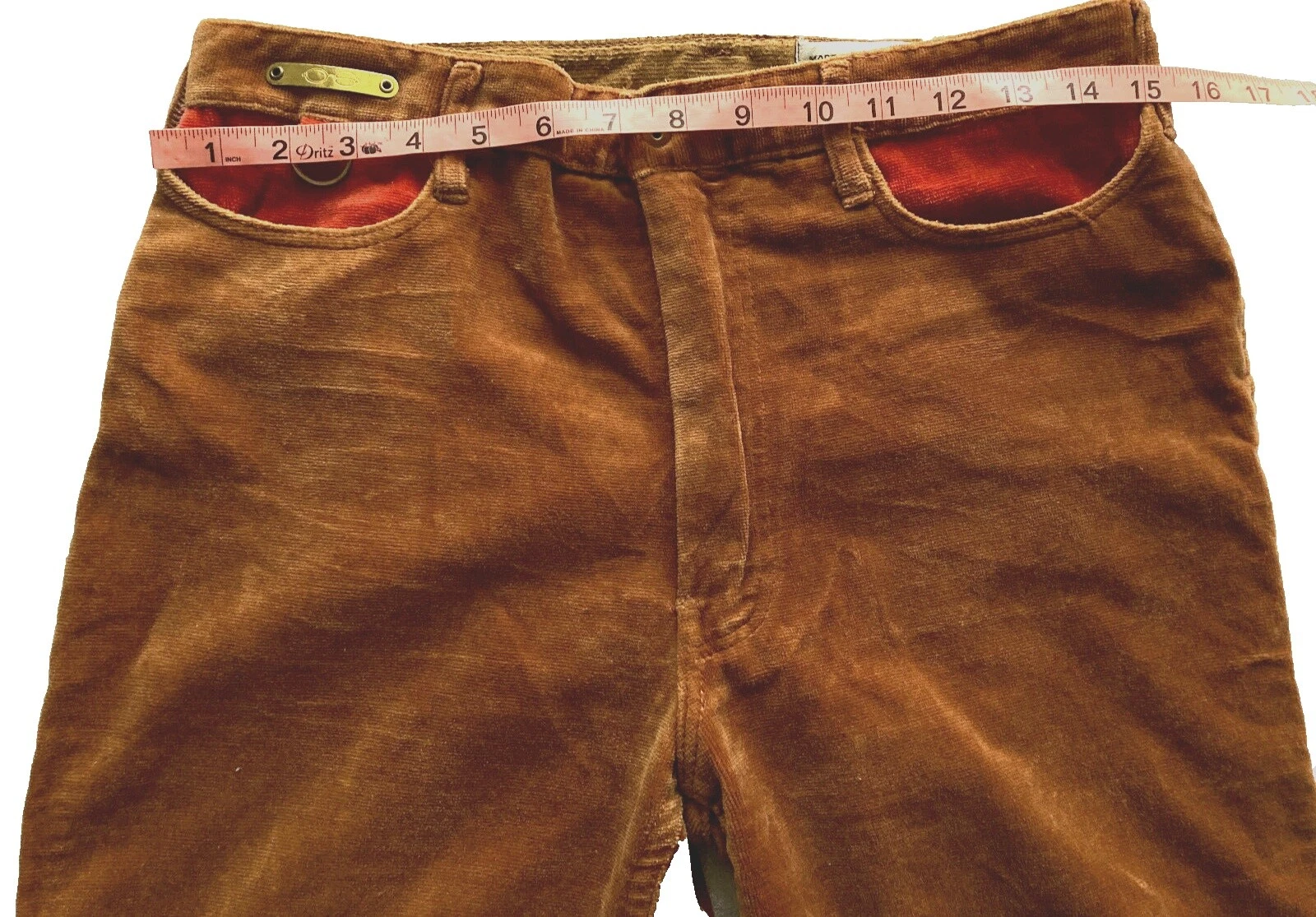 Brown 1970s Vintage Jeans for Women