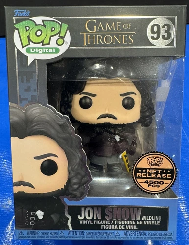 Funko Pop! - John Snow Wildling #93-Game Of Thrones- Funko Digital Pop Exclusive