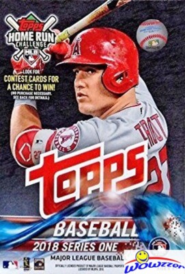 2018 Topps Series 1 Baseball EXCLUSIVE HUGE Factory Sealed 72 Card 