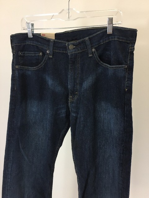 levi 505 dark wash jeans