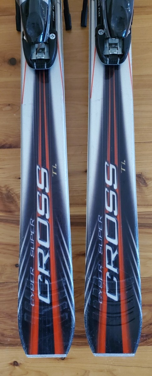 HEAD Cyber Super Cross Ti. Skis, 190 cm, W/Tyrolia Cyber D8 SX