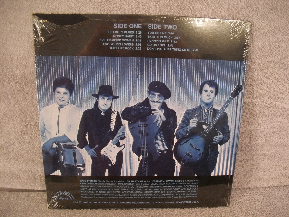 The Mannish Boys, Satellite Rock, Amazing Records AM 1016 1988