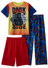 3-Piece Pajama Set Star Wars Darth Vader - Boy Size 4