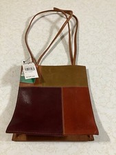 Pelle Studio Multi-color Leather Bag Nwt New With Tags