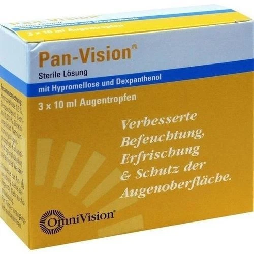 OMNIVISION GMBH PAN VISION Augentropfen 3X10ml PZN 3821890