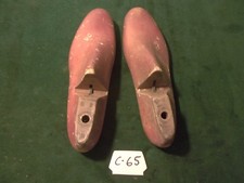VINTAGE PAIR Wood Size 9 C 600 GEBL Co Industrial Shoe Factory Lasts C-65