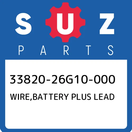 WIRE, BATTERY PLUS LEAD