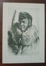 9018 CARTOLINA SOLDATO TEDESCO TENUTA INVERNALE 3 REICH WWII