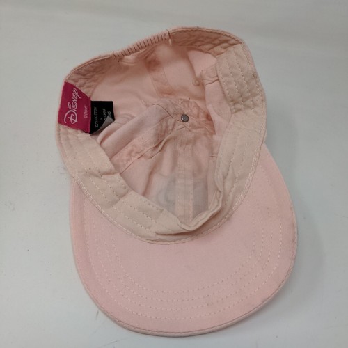 Disney Girl's Stretchy Hat Pink Size L Embroidered Minnie Mouse - Picture 8 of 9