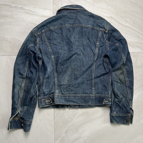 VTG 60s Men's Lee Sanforized Union Made Denim Jacket 101-J Size 38 R Vintage USA - Picture 18 of 24