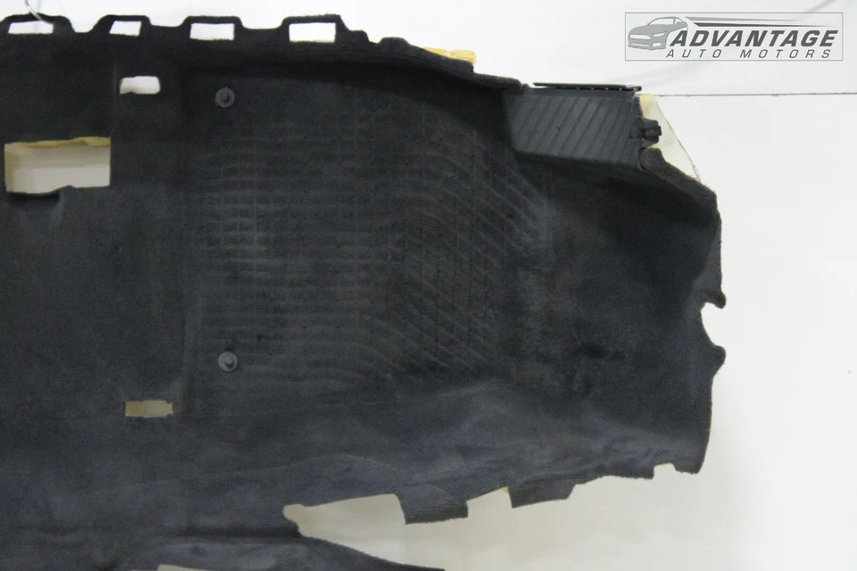 AUDI A7 QUATTRO 2012-2017 ALFOMBRILLA INTERIOR INFERIOR CUBIERTA ALFOMBRA NEGRA OEM Foto 2 de 4