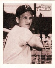 2001 Bowman Heritage '48 Reprints #1 Ralph Kiner Pittsburgh Pirates