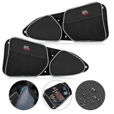 UTV Front Side Door Bags w/ Knee Pad  For Polaris RZR XP 4 1000 RZR 900 Turbo