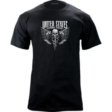 U.S. Combat Medic Caduceus Graphic T-Shirt