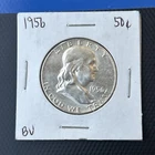 1956 P FRANKLIN HALF DOLLAR BELL LINES UNCIRCULATED Set Break