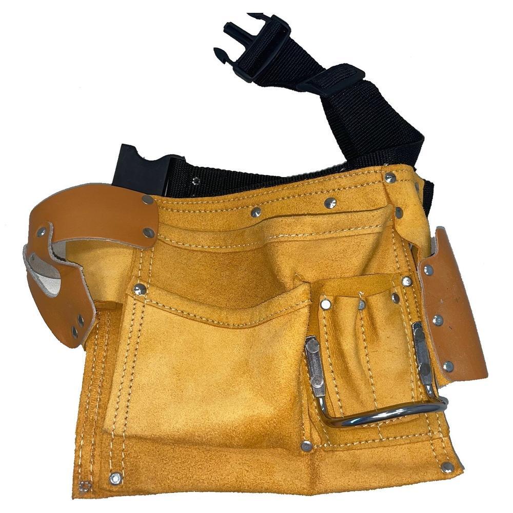 11-Pocket Carpenter's Tool Belt with Extra-Large Pockets