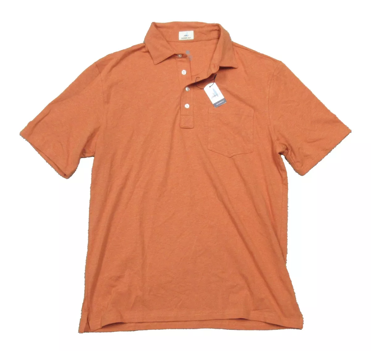 Burnt orange mens polo shirts sales