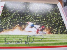 Odubel Herrera Philadelphia Phillies Signed 8x10 Photo COA Last Out Inscription