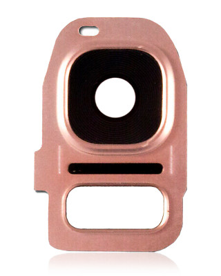 Replacement Back Camera Lens Compatible For Samsung Galaxy S7 S7 Edge Rose Gold