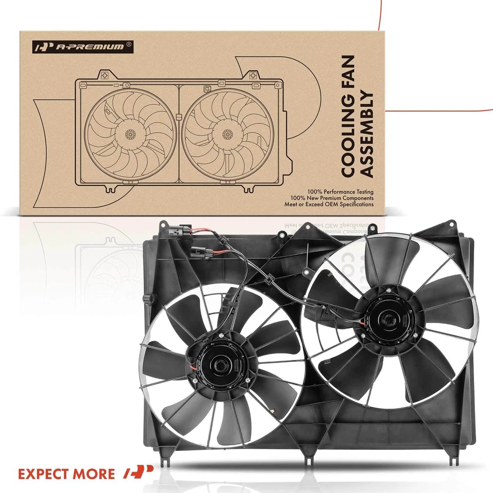 Radiator Cooling Fan Assembly with Motor for Suzuki Grand Vitara 2.4L 2009-2013 - Image 2 of 4