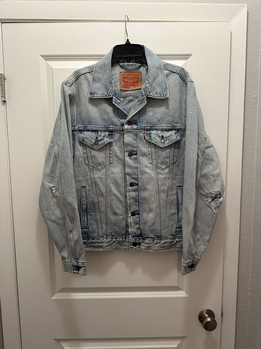Levi's® Vintage Fit Denim Trucker Jacket Men's Size Large | eBay Levi's® Vintage Fit Denim Trucker Jacket Men's Size Large | eBay