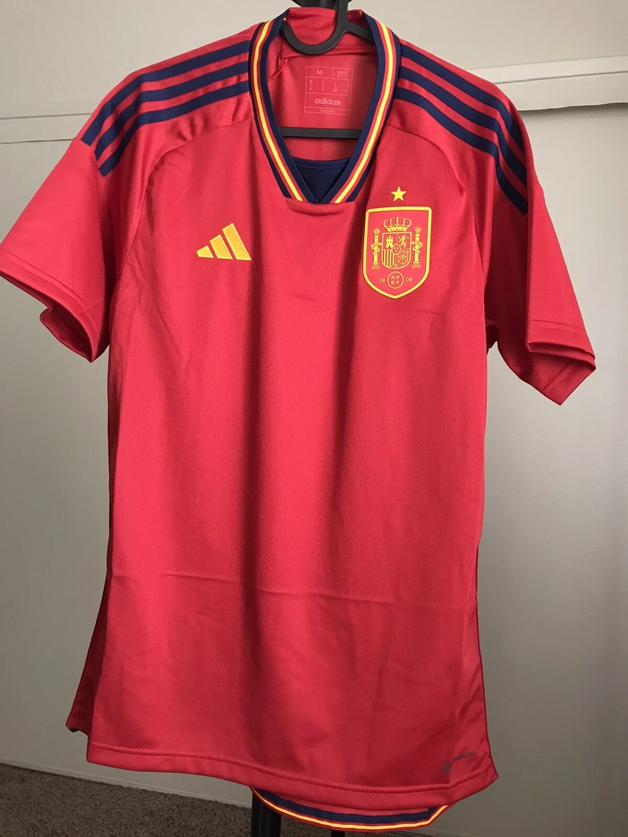 spain men's soccer jersey