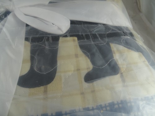 Black Bear Blue Plaid Reversible Quilted Throw Blanket 50x60 Virah Bella Cabin - Picture 7 of 7