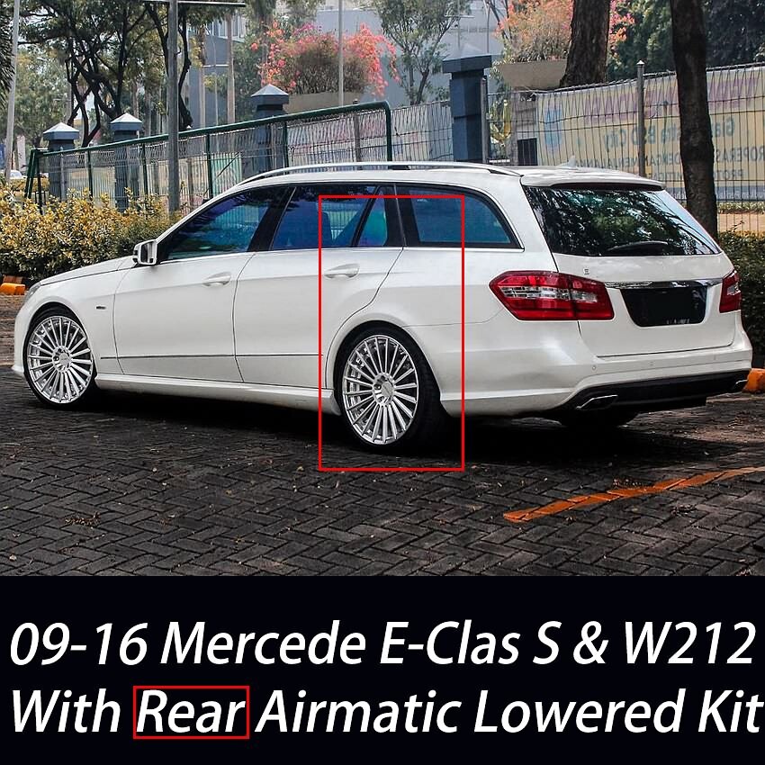For 10-18 MERCEDES E Class E63 AMG REAR ADJUSTABLE LOWERING LINKS