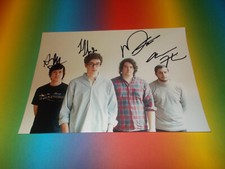 Born Ruffians Indie Rock Band Signed Autographed on 20x28 Photo in Person