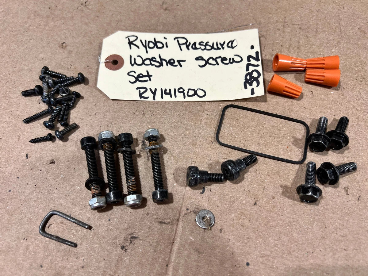 RYOBI RY14900 Electric Pressure Washer. Screw Parts Repair Set 3872