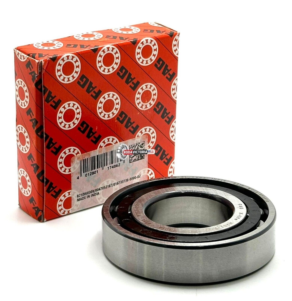 FAG N207 E XL TVP2 CYLINDRICAL ROLLER BEARING 35x72x17mm | eBay