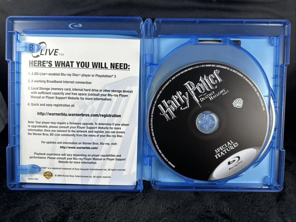 Harry Potter and the Deathly Hallows, Part 1 (3-Disc Blu-ray/DVD) TESTED!! - Image 3 of 4