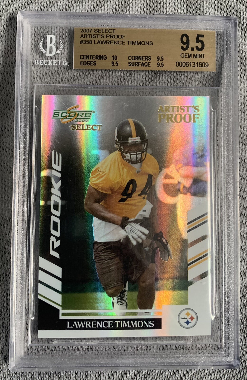 Lawrence Timmons Score Select #358 End Zone