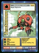 Digimon Digi Battle Tentomon St-07 Starter Bandai 1999