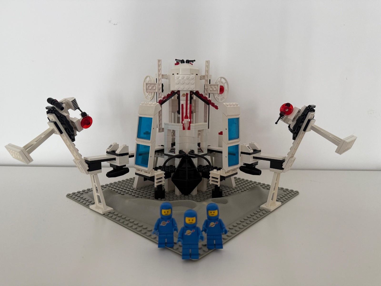 Lego Classic Space 6972:Polaris I Space Lab Complete/Vintage,Station,Rare