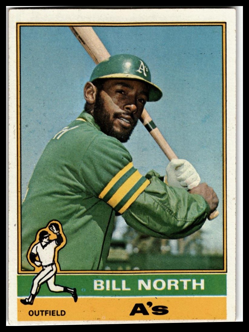 1976 Topps #33 Bill North