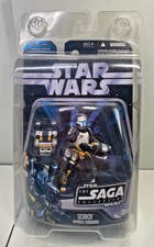 Star Wars The Saga Collection Scorch Republic Commando Yoda Holo Action Figure
