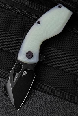 BESTECH LIZARD FLIPPER KNIFE LINERLOCK JADE G10 D2 TOOL STEEL BG39E