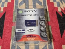 Sony 128 MB Memory Stick Duo MSH-M128A Works With PSP