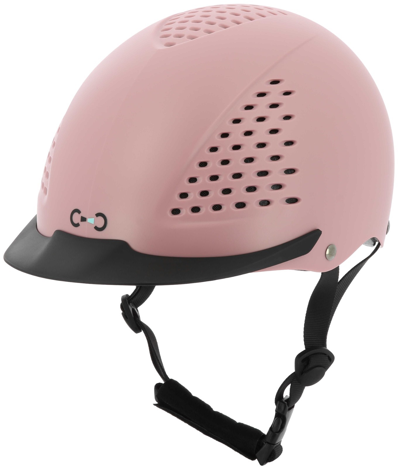 Casque d'équitation Windy rose enfant RIDING WORLD taille 51-54