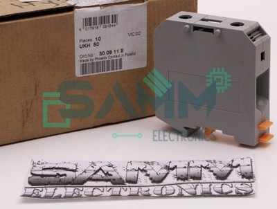 PHOENIX CONTACT 3009118 ; UKH 50 HIGH-CURRENT TERMINAL BLOCK (10 PCS) New