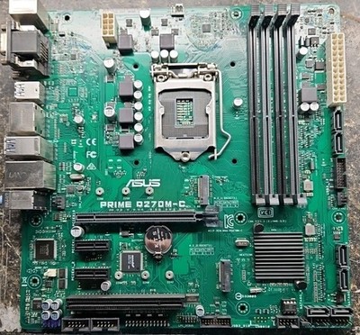 ASUS Prime Q270M-C Intel LGA1151 DDR4 Micro-ATX Motherboard w/ IO Shield#311