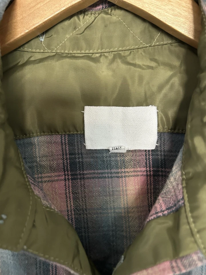 $1200 Maison Margiela X Pendleton flannel shirt Sz 40 - Image 4 of 4